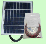 Boat Solar Water Heating Kit - Direct Water Circulation