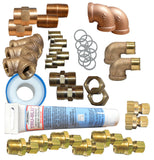 Fittings Kit for RV/Boat with External Heat Exchanger